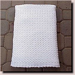 Simple Blanket in White  $85.00